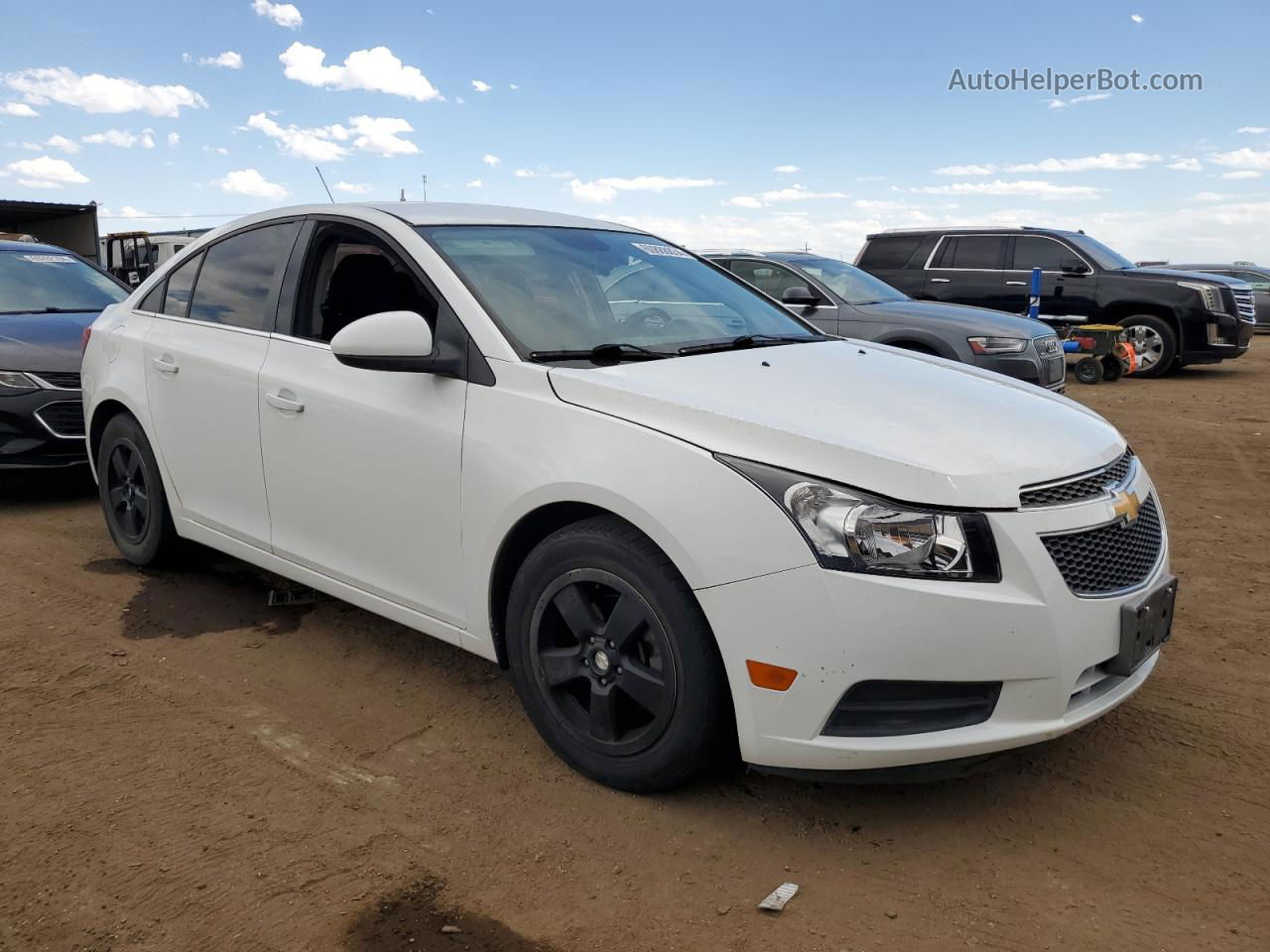 2014 Chevrolet Cruze Lt Белый vin: 1G1PK5SB5E7106083