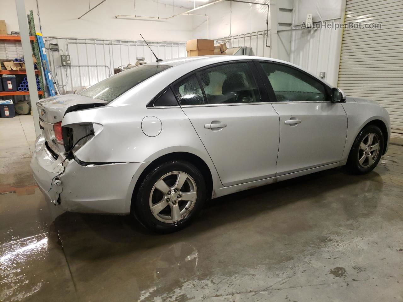 2013 Chevrolet Cruze Lt Silver vin: 1G1PK5SBXD7105641