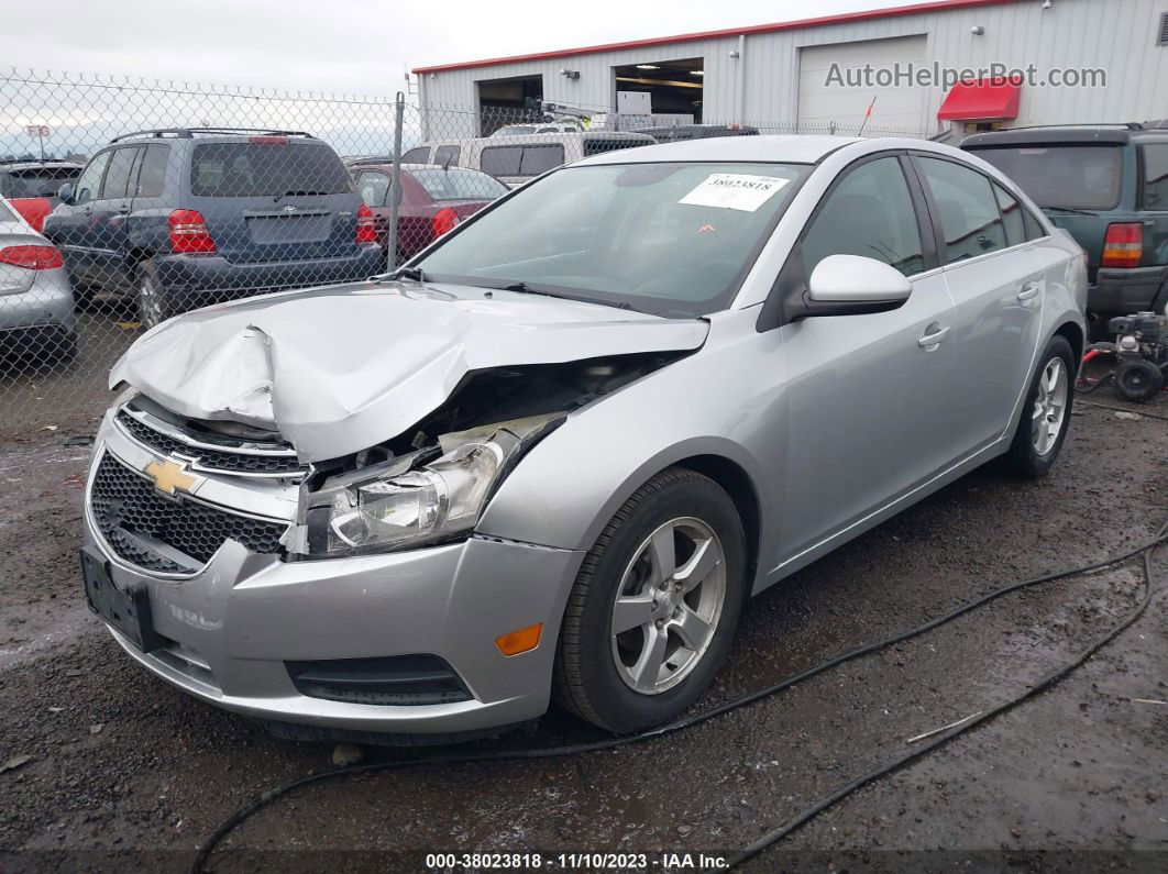 2013 Chevrolet Cruze Lt Silver vin: 1G1PK5SBXD7280262