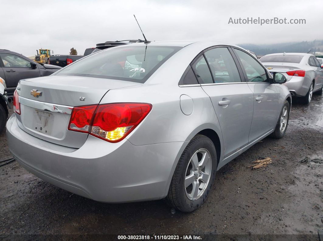 2013 Chevrolet Cruze Lt Silver vin: 1G1PK5SBXD7280262