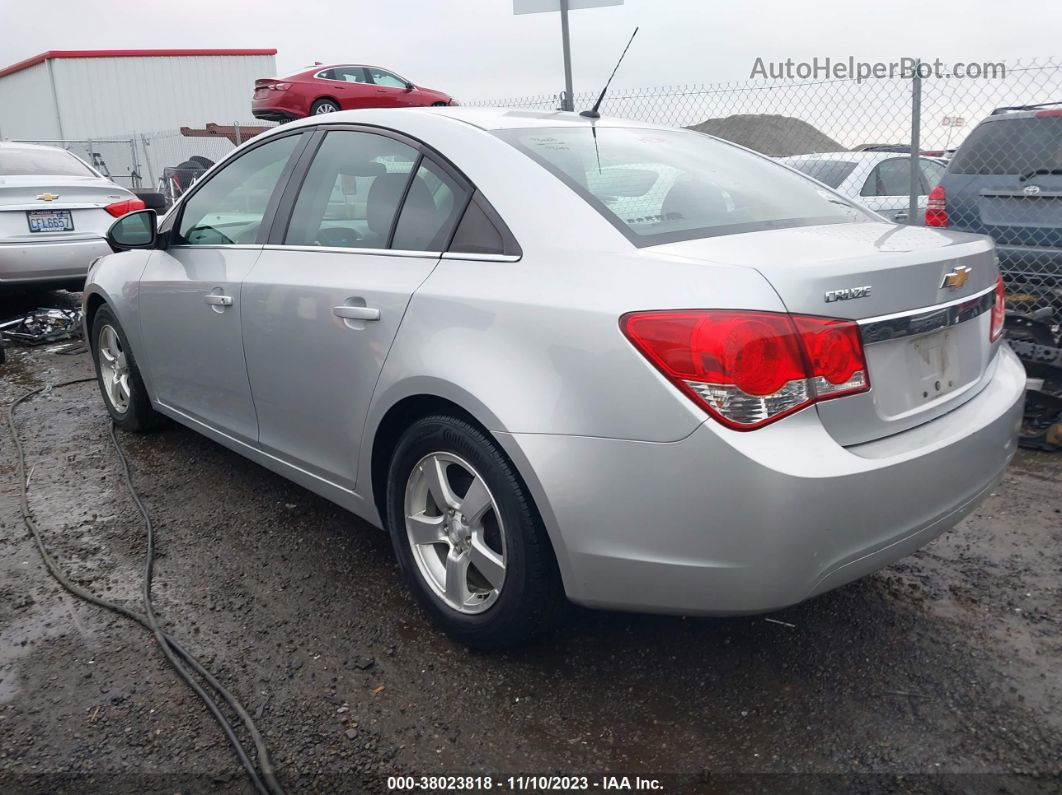 2013 Chevrolet Cruze Lt Silver vin: 1G1PK5SBXD7280262