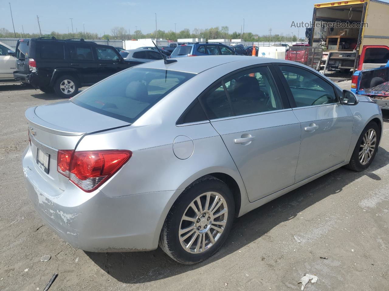 2012 Chevrolet Cruze Eco Silver vin: 1G1PK5SC0C7409200