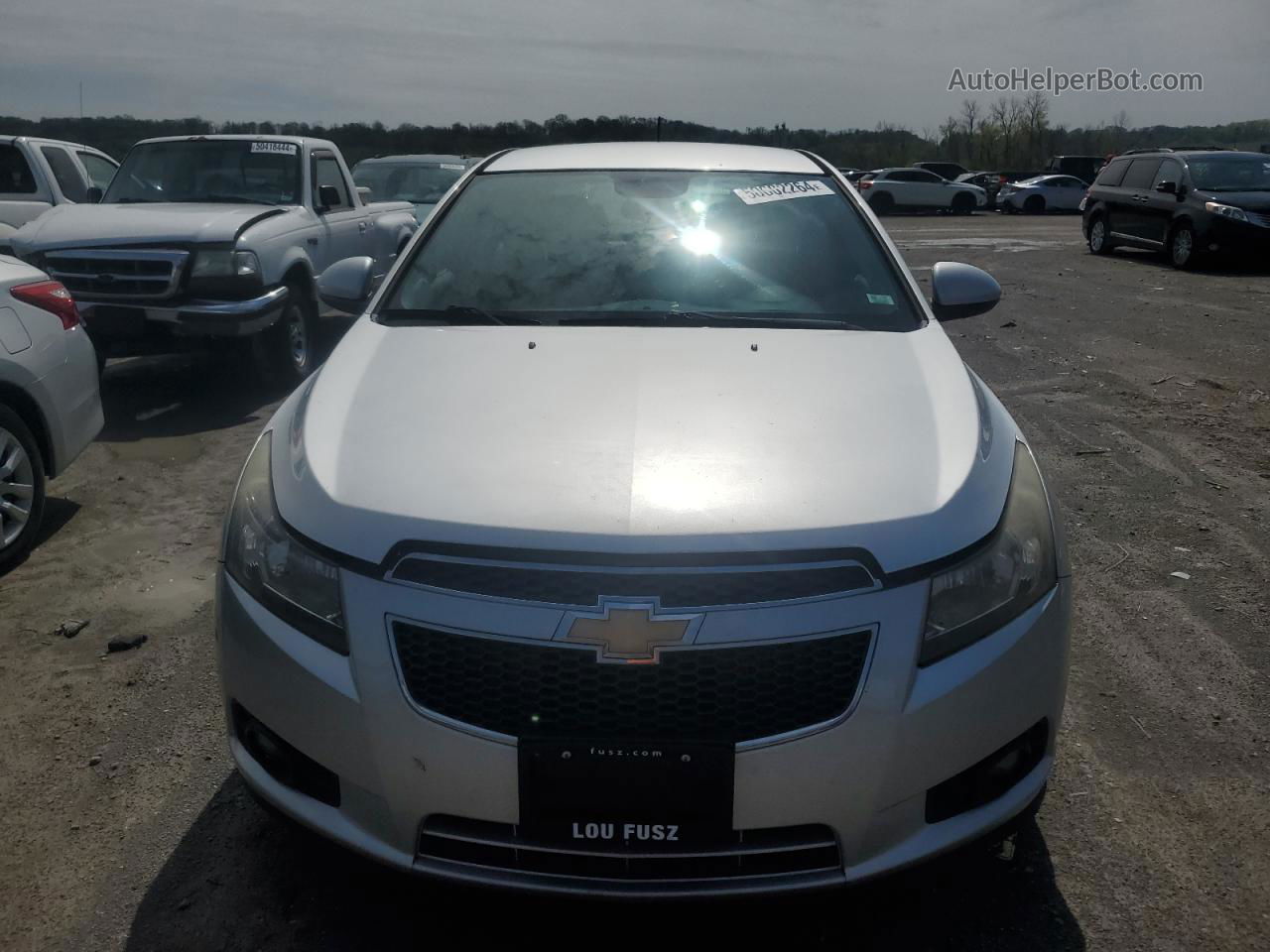 2012 Chevrolet Cruze Eco Silver vin: 1G1PK5SC0C7409200