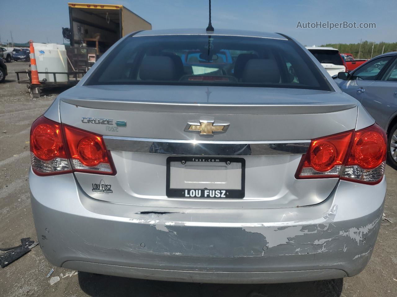 2012 Chevrolet Cruze Eco Silver vin: 1G1PK5SC0C7409200