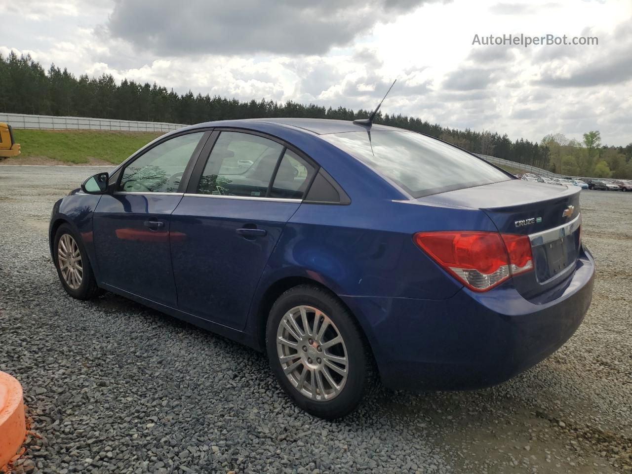 2012 Chevrolet Cruze Eco Синий vin: 1G1PK5SC7C7356298