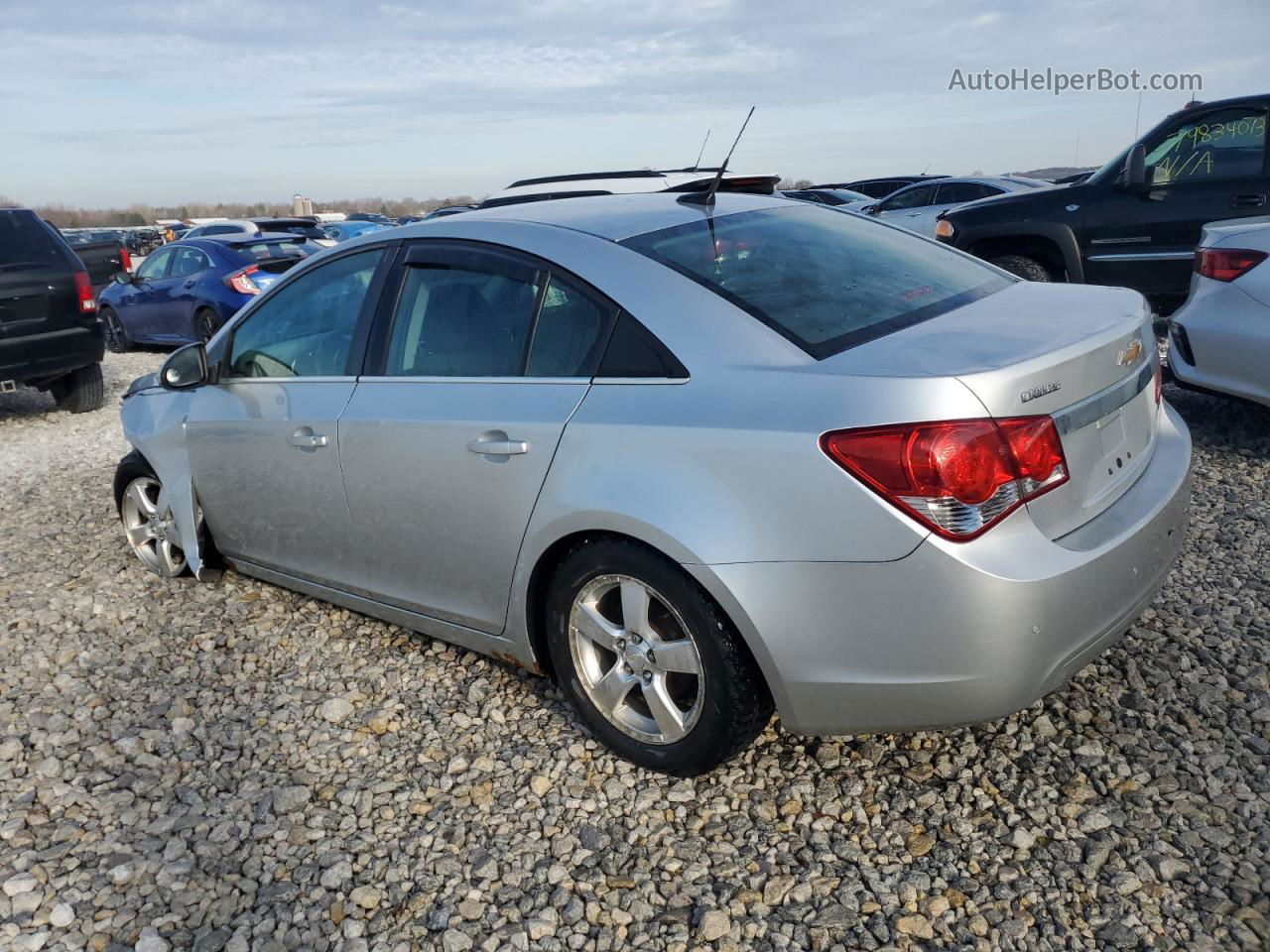 2012 Chevrolet Cruze Lt Silver vin: 1G1PL5SC0C7180174