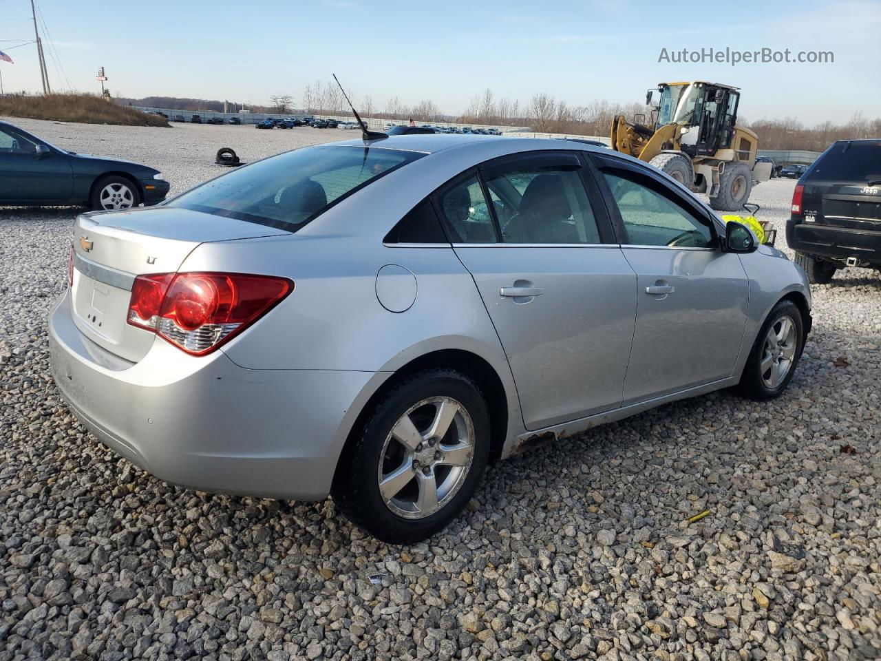 2012 Chevrolet Cruze Lt Silver vin: 1G1PL5SC0C7180174