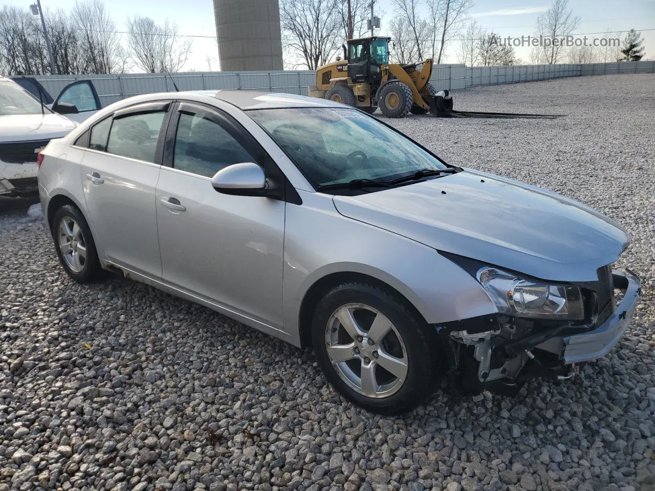 2012 Chevrolet Cruze Lt Silver vin: 1G1PL5SC0C7180174