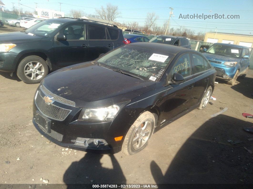 2012 Chevrolet Cruze 1lt Black vin: 1G1PL5SC5C7294932