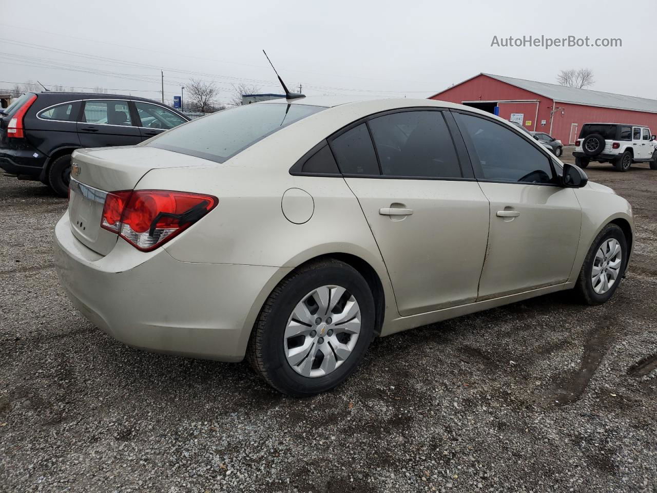 2013 Chevrolet Cruze Ls Бежевый vin: 1G1PL5SHXD7288413