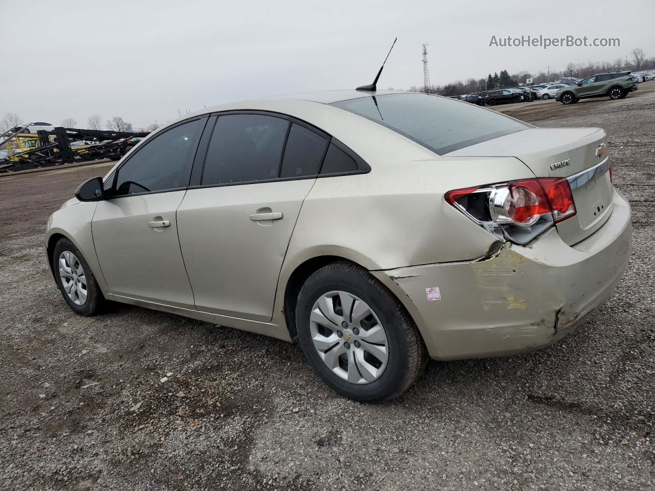 2013 Chevrolet Cruze Ls Бежевый vin: 1G1PL5SHXD7288413