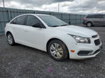 2015 Chevrolet Cruze Ls White vin: 1G1PM5SH8F7116476