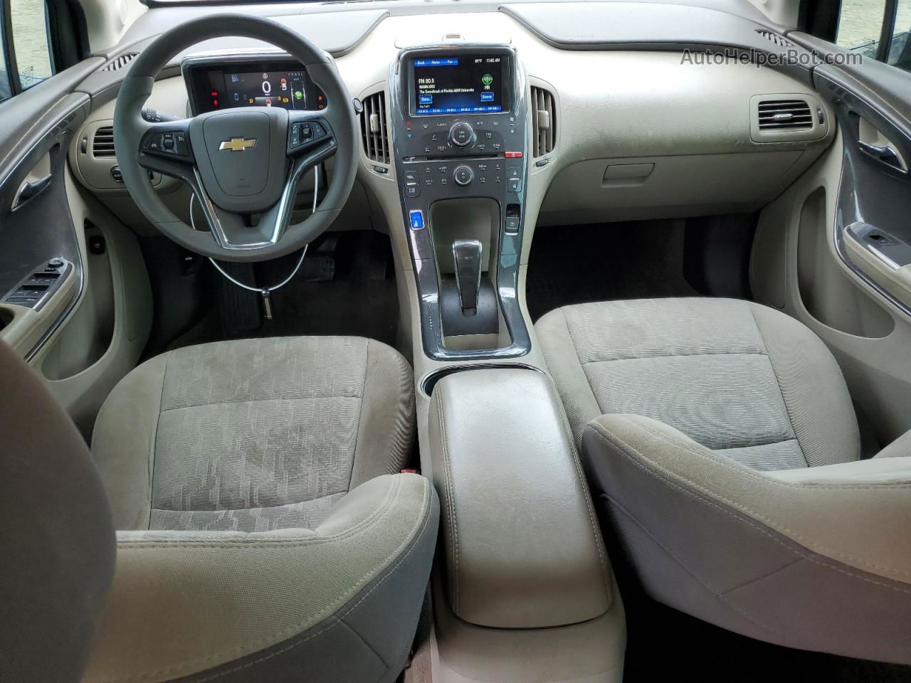 2013 Chevrolet Volt  Белый vin: 1G1RA6E40DU101758