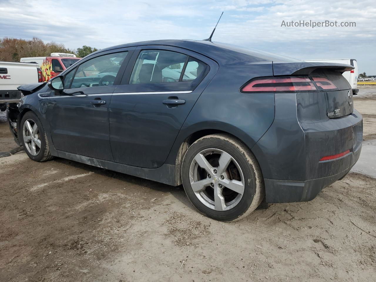 2013 Chevrolet Volt  Gray vin: 1G1RA6E40DU115434