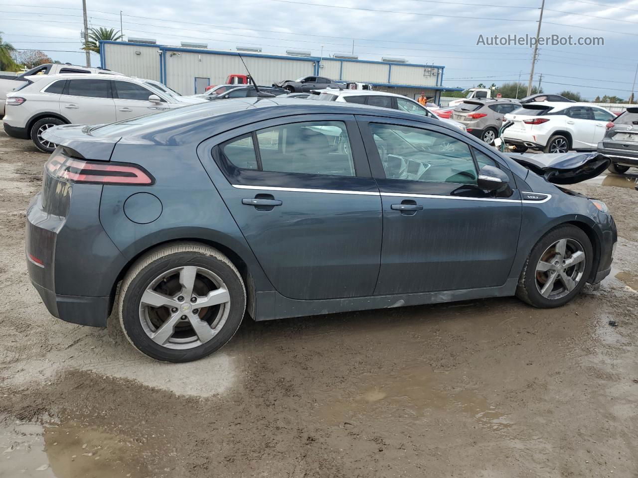 2013 Chevrolet Volt  Gray vin: 1G1RA6E40DU115434