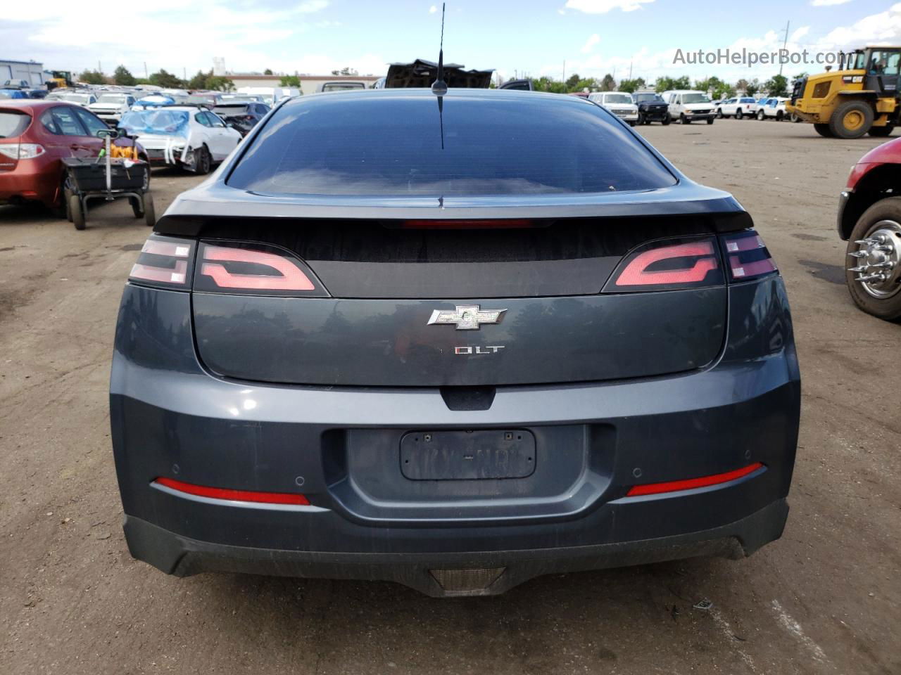 2013 Chevrolet Volt  Gray vin: 1G1RA6E40DU122660