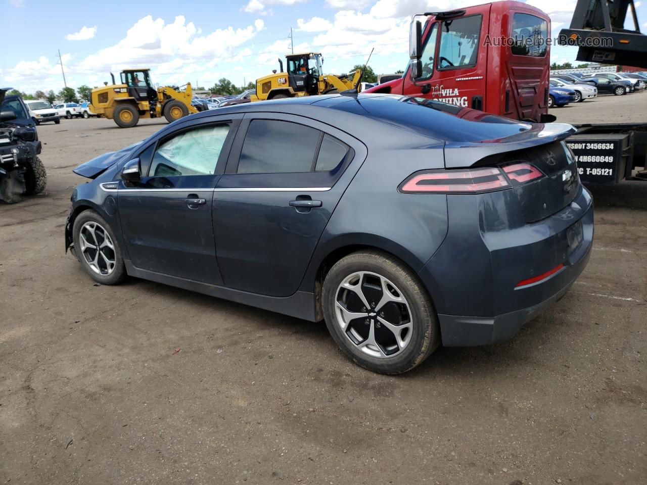 2013 Chevrolet Volt  Серый vin: 1G1RA6E40DU122660