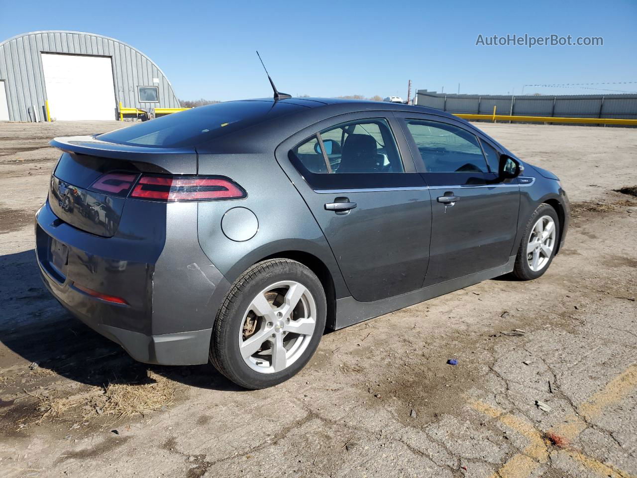 2013 Chevrolet Volt  Charcoal vin: 1G1RA6E40DU145792