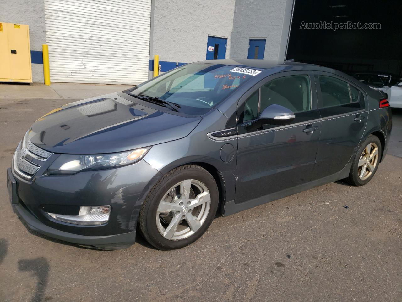 2013 Chevrolet Volt  Charcoal vin: 1G1RA6E41DU104538