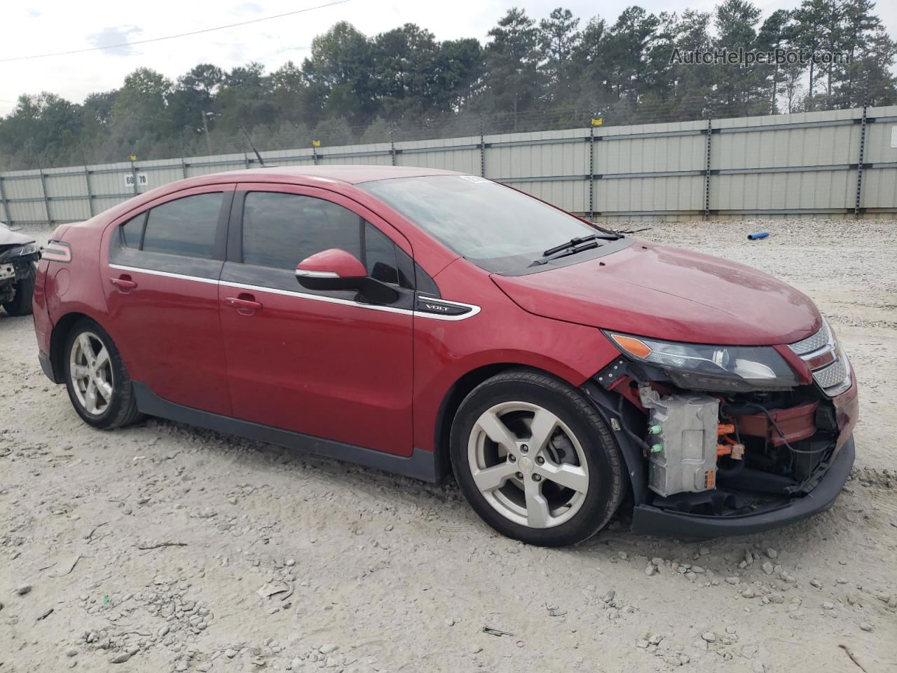 2013 Chevrolet Volt  Maroon vin: 1G1RA6E41DU143131