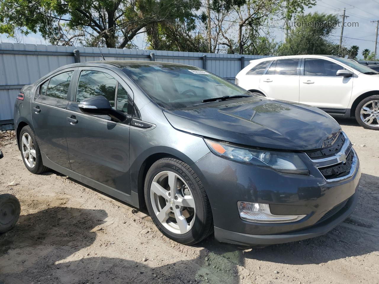 2013 Chevrolet Volt  Gray vin: 1G1RA6E42DU100465