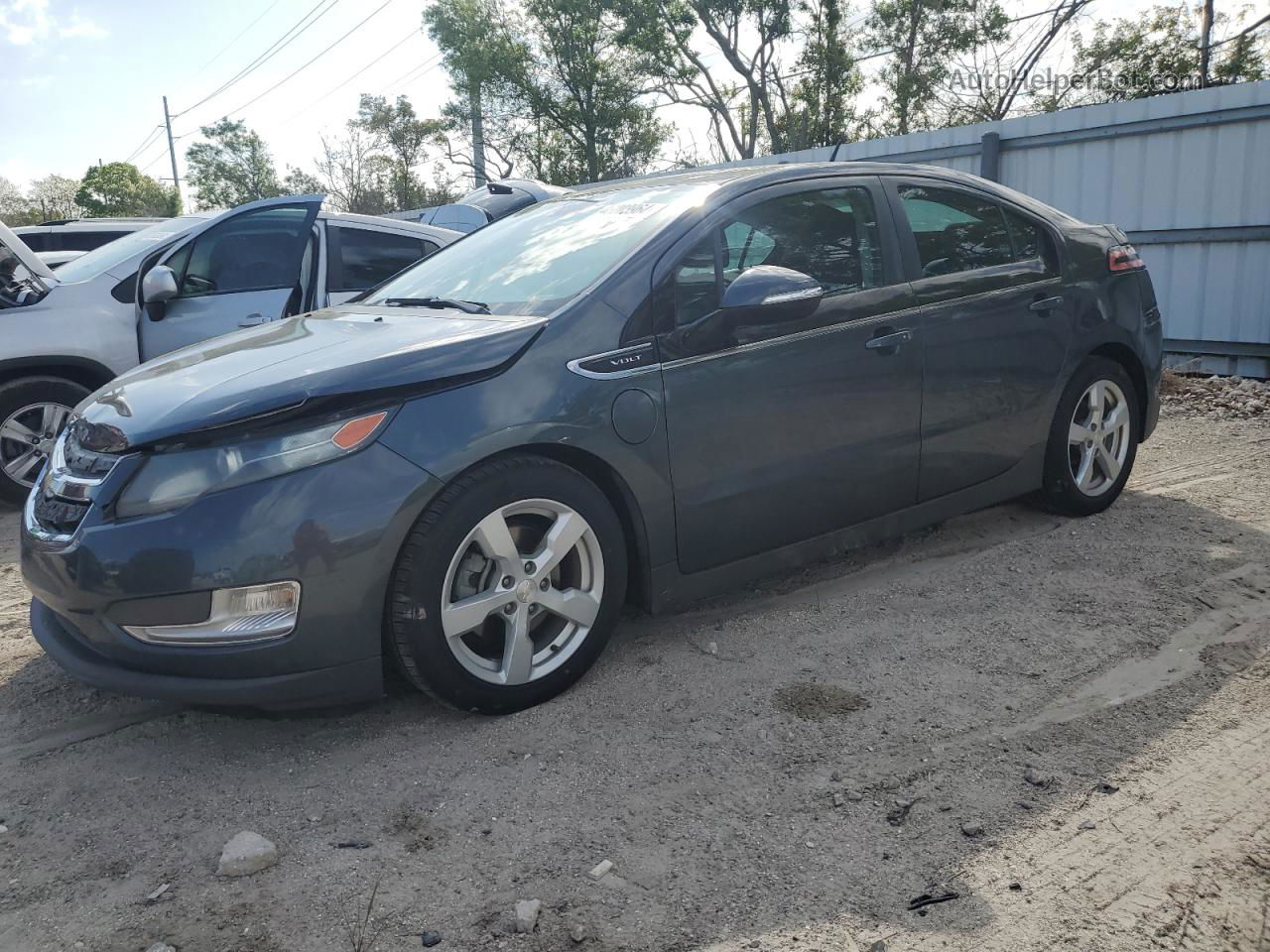 2013 Chevrolet Volt  Gray vin: 1G1RA6E42DU100465