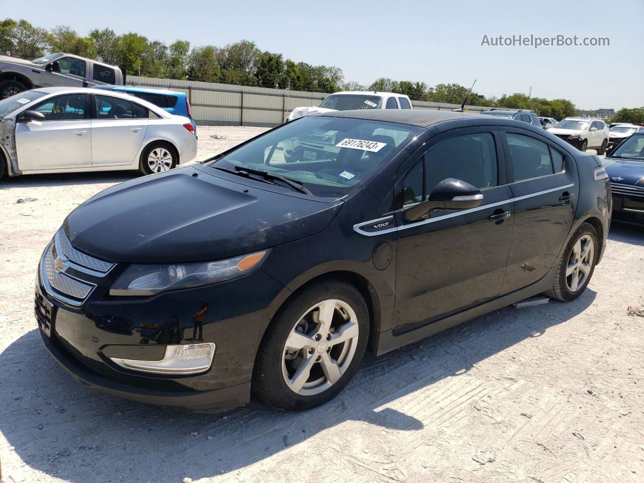 2013 Chevrolet Volt  Black vin: 1G1RA6E42DU123423