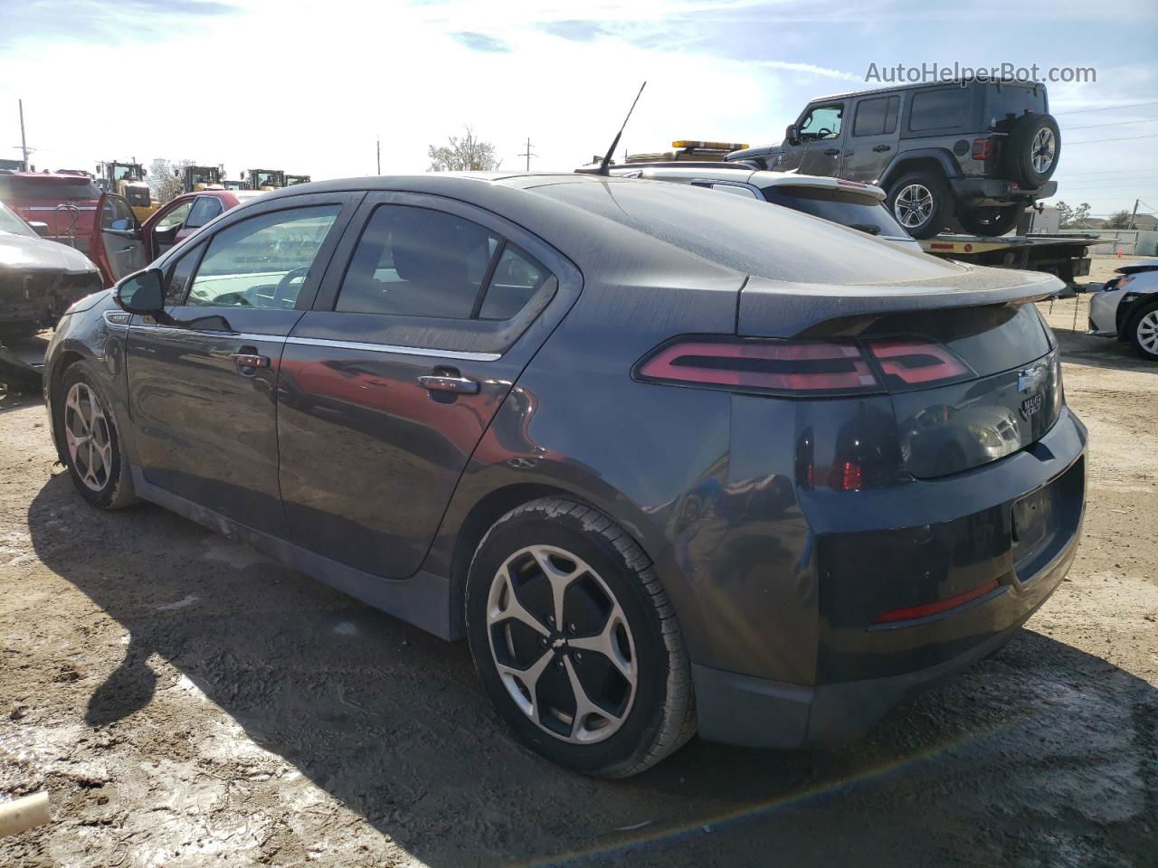 2013 Chevrolet Volt Gray vin: 1G1RA6E43DU111250