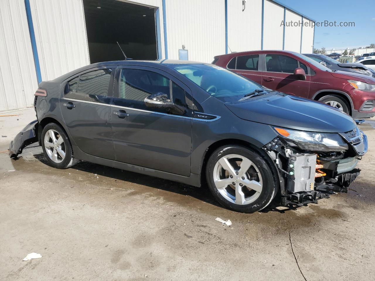 2013 Chevrolet Volt  Gray vin: 1G1RA6E43DU115363