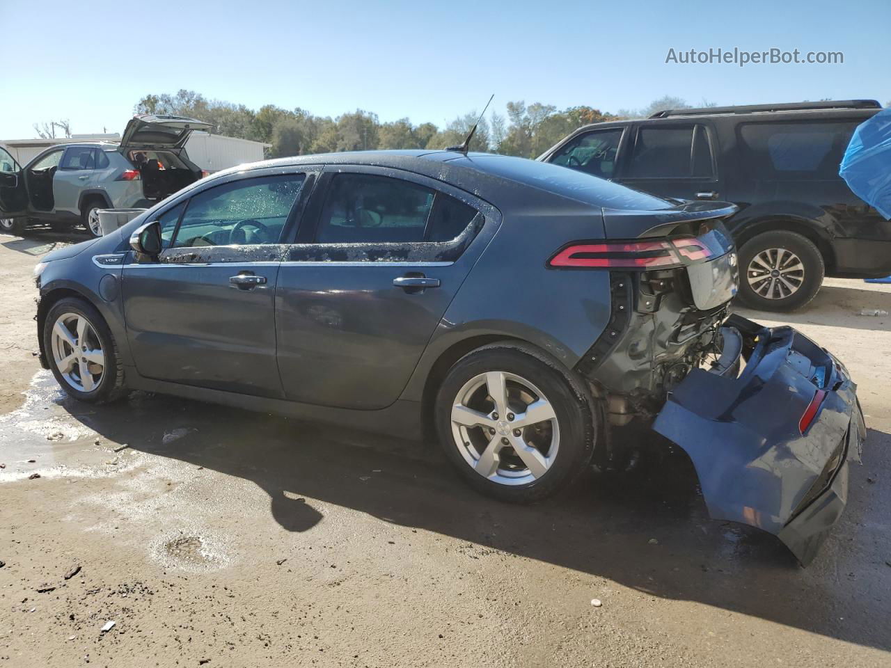 2013 Chevrolet Volt  Серый vin: 1G1RA6E43DU115363