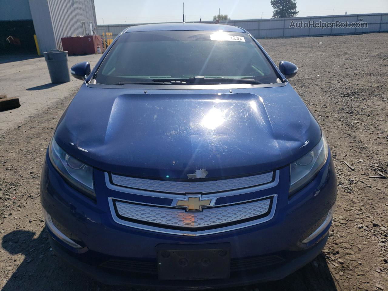 2013 Chevrolet Volt  Blue vin: 1G1RA6E44DU105067