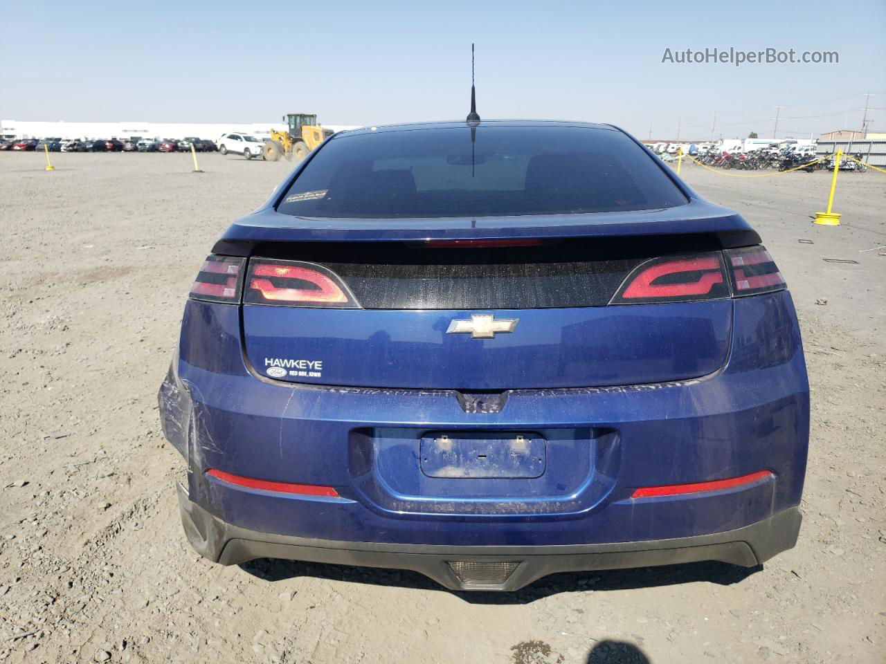 2013 Chevrolet Volt  Синий vin: 1G1RA6E44DU105067