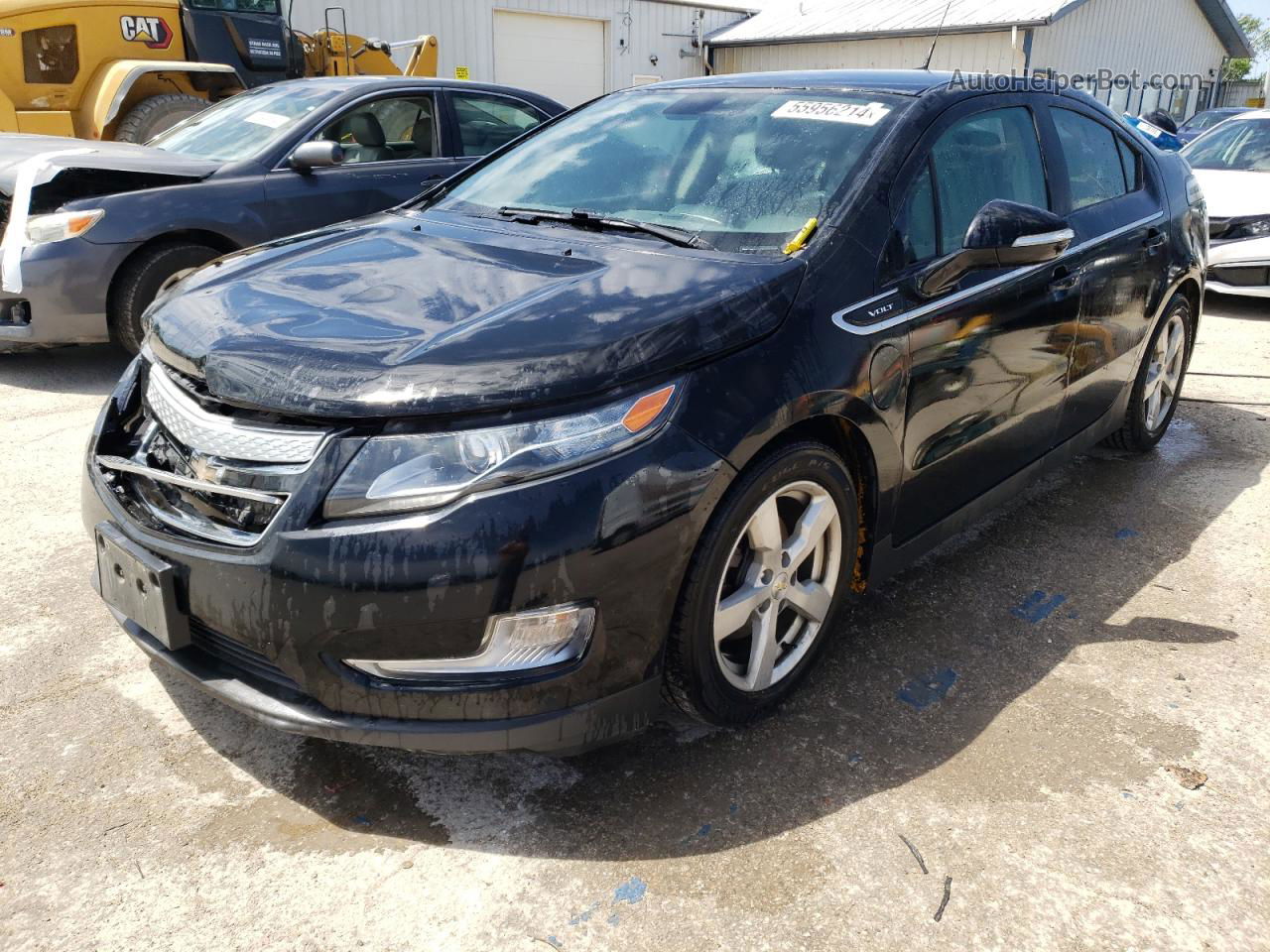 2013 Chevrolet Volt  Черный vin: 1G1RA6E44DU114870