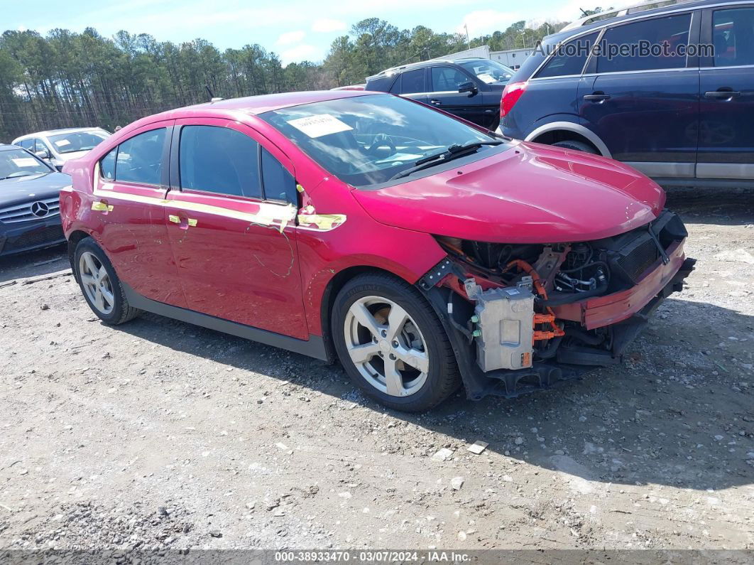 2013 Chevrolet Volt   Красный vin: 1G1RA6E44DU116604