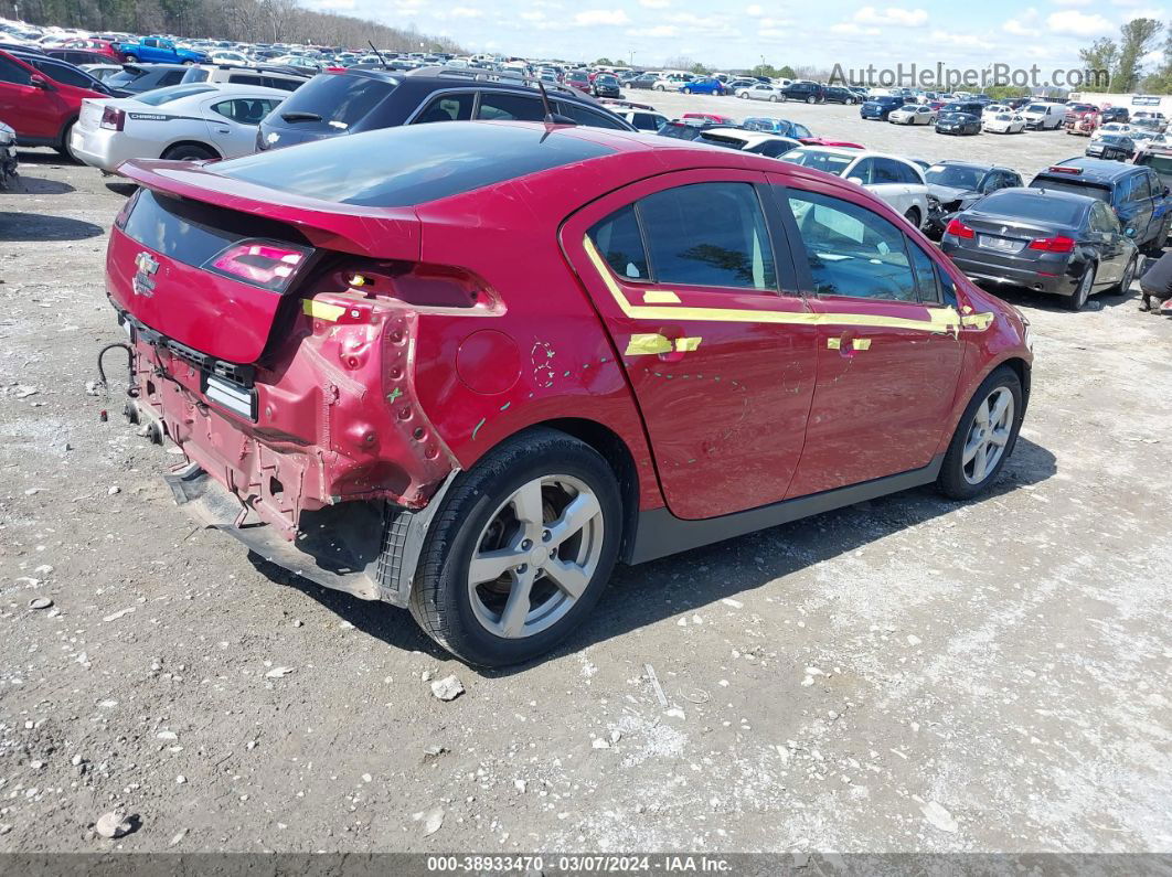 2013 Chevrolet Volt   Red vin: 1G1RA6E44DU116604