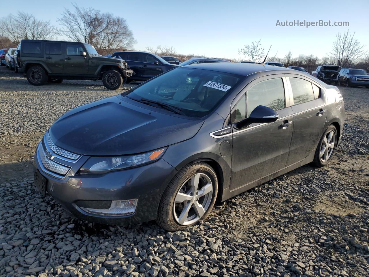 2013 Chevrolet Volt  Gray vin: 1G1RA6E44DU135525