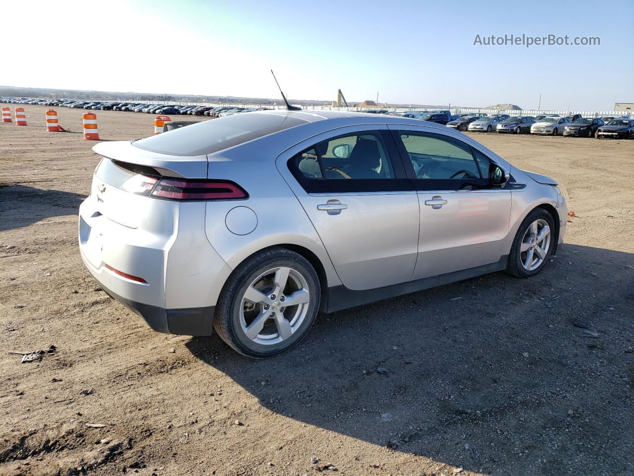 2013 Chevrolet Volt  Silver vin: 1G1RA6E45DU102162