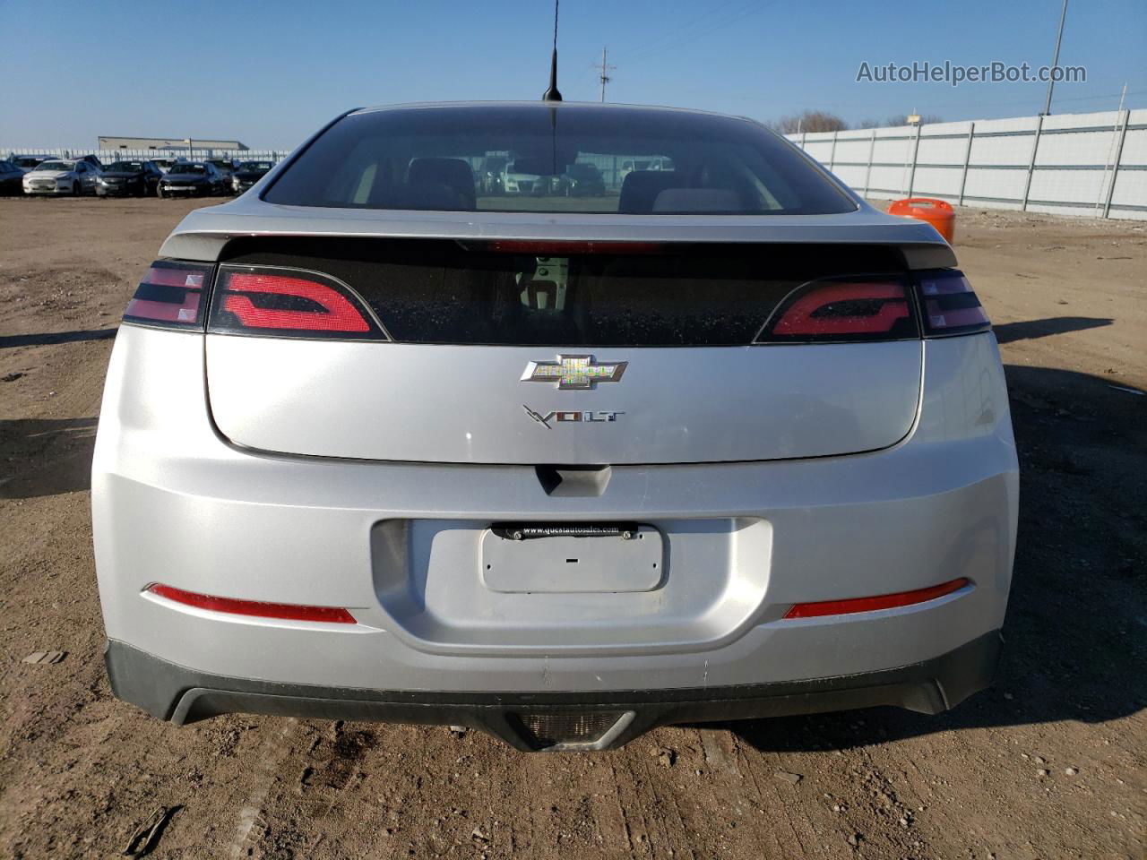 2013 Chevrolet Volt  Серебряный vin: 1G1RA6E45DU102162