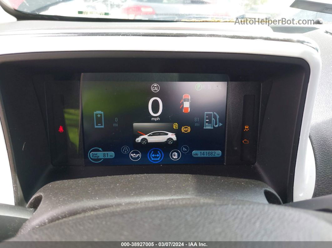 2013 Chevrolet Volt   Красный vin: 1G1RA6E45DU108334