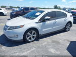 2013 Chevrolet Volt   White vin: 1G1RA6E45DU111170