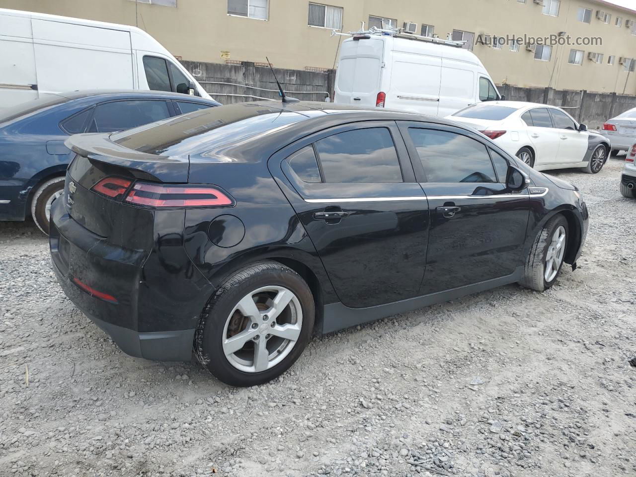 2013 Chevrolet Volt  Черный vin: 1G1RA6E45DU136912