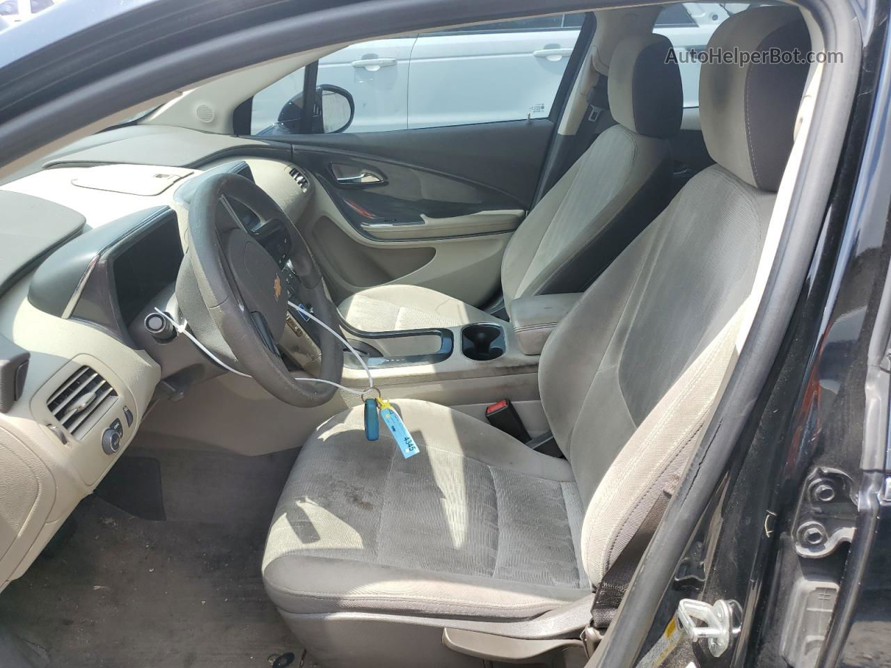 2013 Chevrolet Volt  Черный vin: 1G1RA6E45DU136912