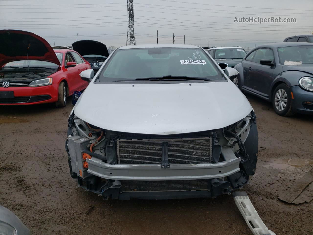 2013 Chevrolet Volt  Silver vin: 1G1RA6E45DU142208