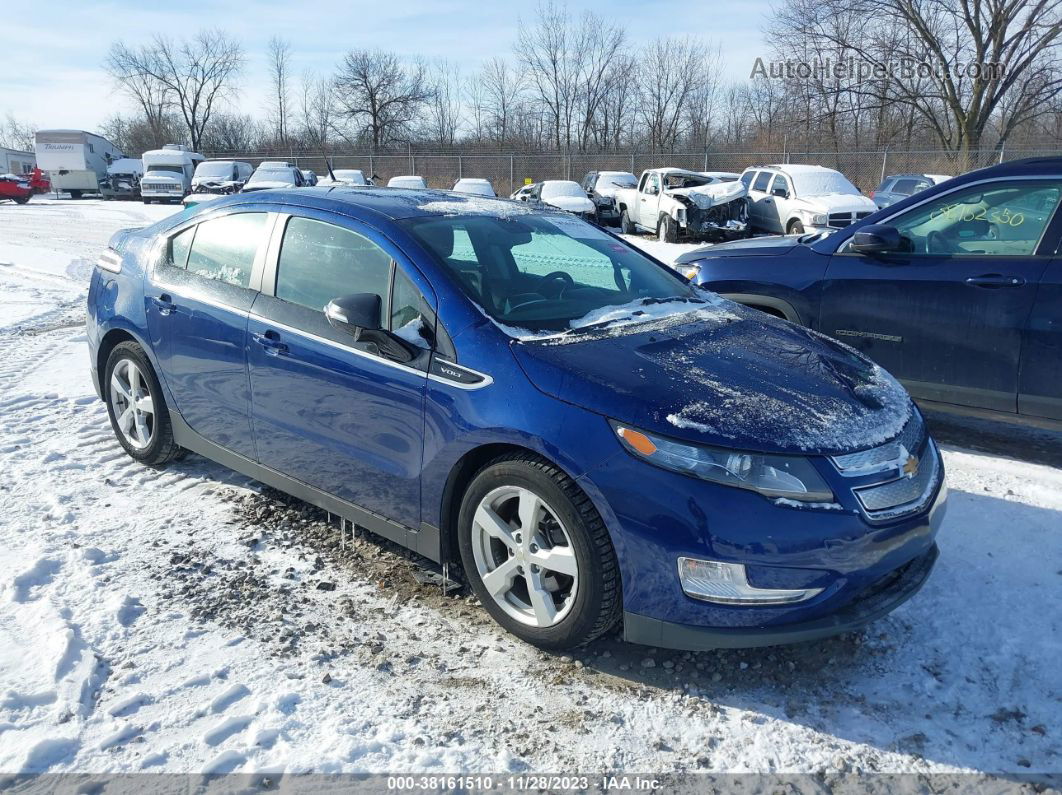 2013 Chevrolet Volt Dark Blue vin: 1G1RA6E46DU111159