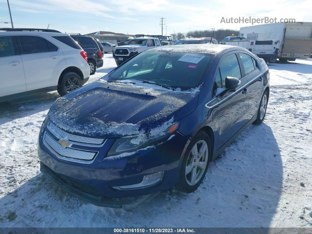 2013 Chevrolet Volt Dark Blue vin: 1G1RA6E46DU111159