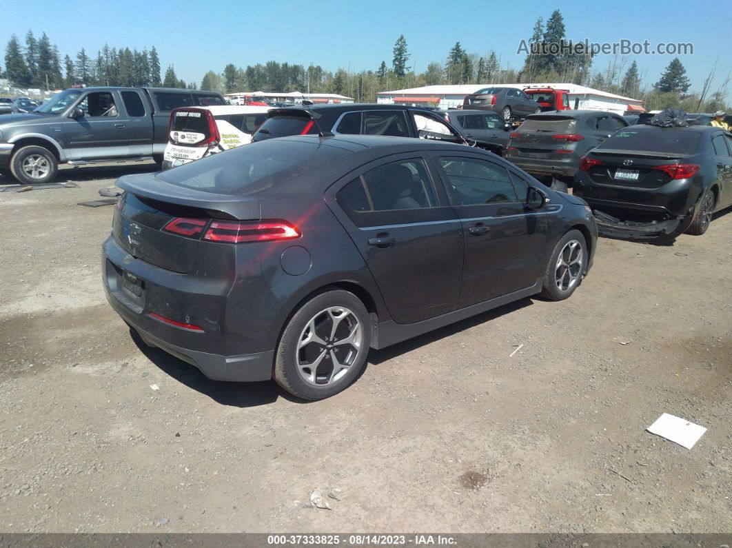 2013 Chevrolet Volt   Gray vin: 1G1RA6E46DU114823