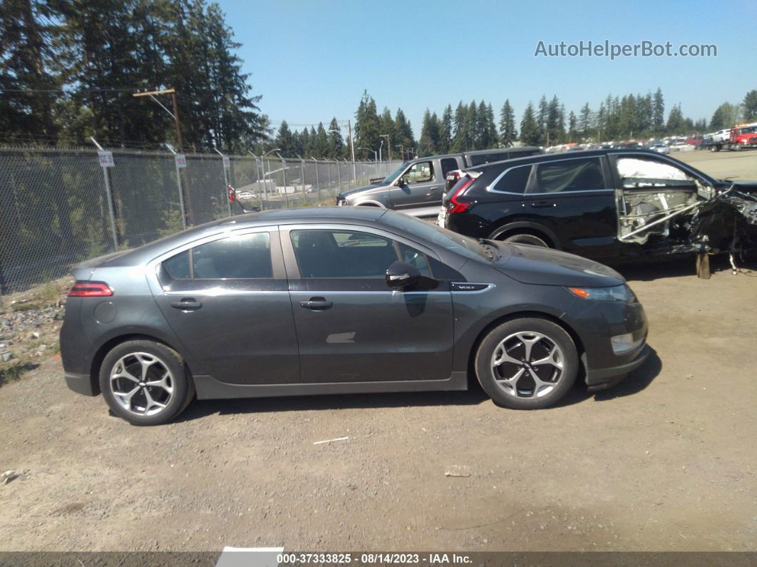 2013 Chevrolet Volt   Gray vin: 1G1RA6E46DU114823