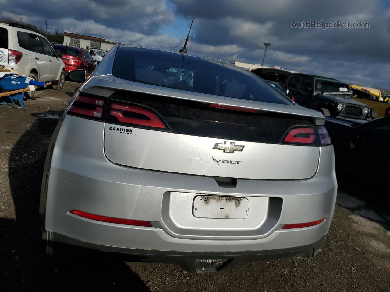 2013 Chevrolet Volt  Серебряный vin: 1G1RA6E46DU117298