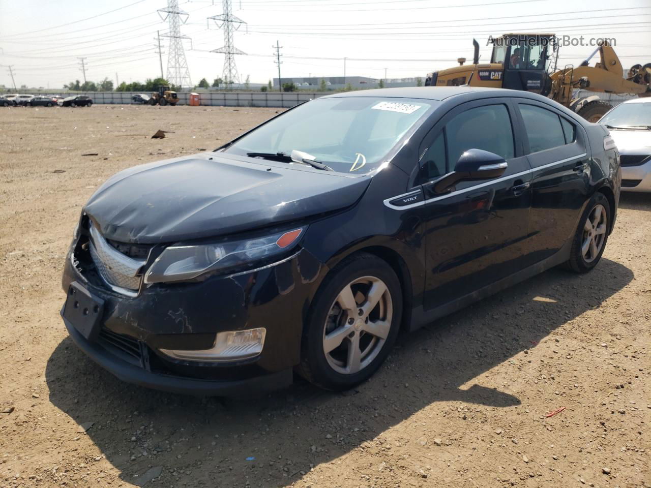 2013 Chevrolet Volt  Black vin: 1G1RA6E46DU121030