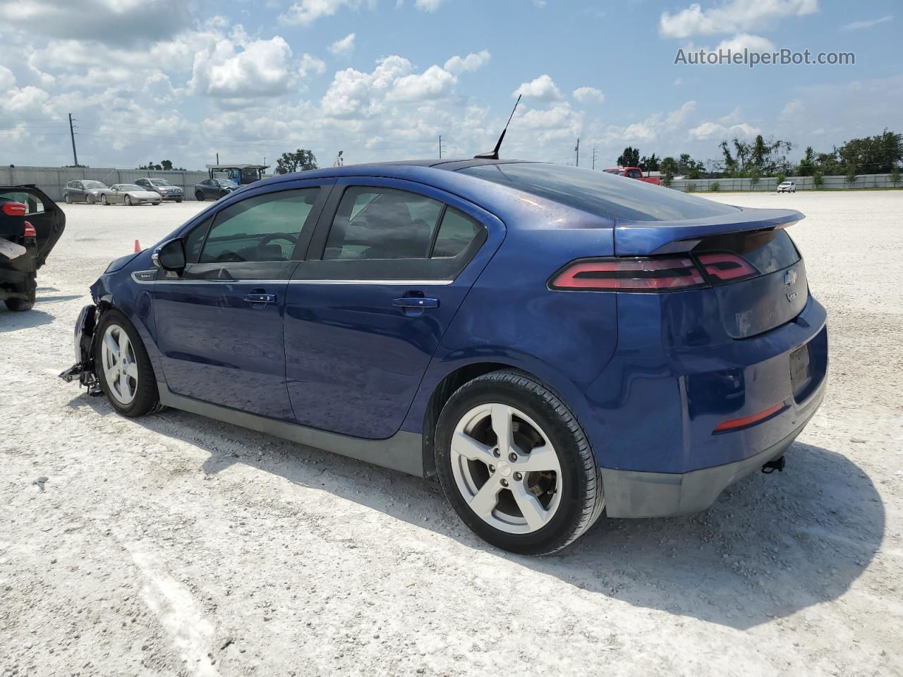 2013 Chevrolet Volt  Blue vin: 1G1RA6E46DU134117